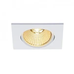 фото NEW TRIA 68 LED SQUARE SET светильник с COB LED 9ВТ (12Вт), 3000К, 800lm, 38°, с бл. питания, белый | 114391 SLV