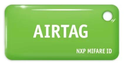 Фото Proximity брелок AIRTAG Mifare ID (зеленый)