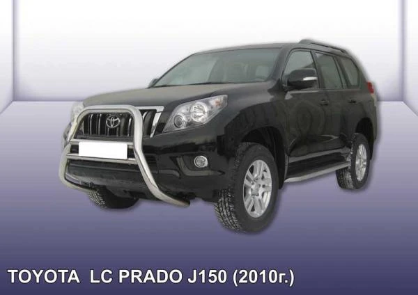 Фото Slitkoff Кенгурятник d76 высокий Toyota Land Cruiser Prado 2010