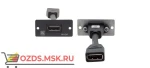 фото W-DP(B) ; цвет черный: Модуль-переходник DisplayPort розетка-розетка