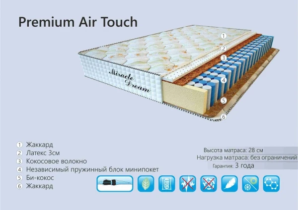 Фото Матрас Premium Air Touch