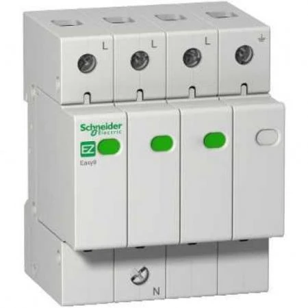 Фото Ограничитель перенапряжения Schneider Electric 3P+N 20кА EZ9L33720