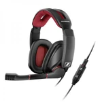 фото Охватывающие наушники Sennheiser GSP 350 Black/Red