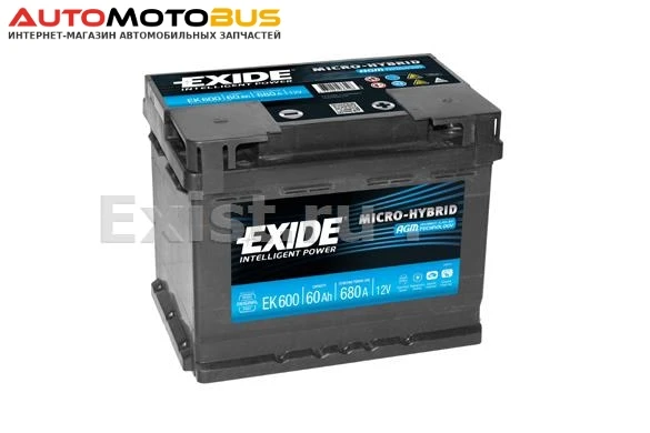 Фото Exide EK600