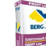 фото PROFF Line МОЗАЙКА Плиточный клей белый BERGhome