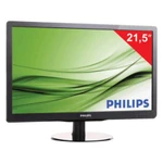 фото Монитор LED 21,5" (55 см) PHILIPS 226V4LAB, 1920x1080, TN+film, 16:9, DVI, D-Sub, 250 cd, 5 ms, черный