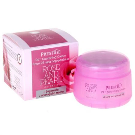 Фото Крем питательный 24 часа Vip's Prestige Rose@Pearl Роза Импекс 50 ml