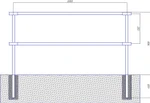 Фото №2 Пешеходное ограждение