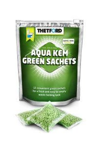 Фото Биопрепарат в порошке для биотуалетов Aqua Kem Green Sachets