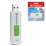 фото Флэш-диск 16 GB, TRANSCEND Jet Flash 530, USB 2.0, белый