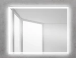 фото Зеркало BelBagno SPC-GRT-1000-800-LED-BTN 100 x 80 см со встроенным светильником