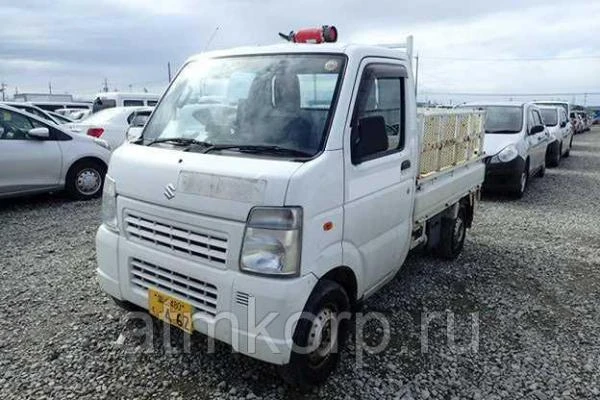 Фото Микрогрузовик SUZUKI CARRY кузов DA63T бортовой гв 2012 гидроборт 4WD 4х4 пробег 72 тыс км