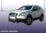 фото Slitkoff Кенгурятник d57 высокий Nissan Qashqai 2007