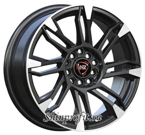 Фото NZ Wheels F-8 6.5x16/5x112 D57.1 ET50 BKPS