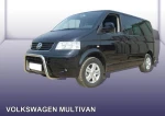 фото Slitkoff Кенгурятник d76 низкий мини Volkswagen Multivan