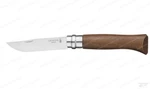 фото Нож Opinel серии Tradition Luxury №08, клинок 8,5 см Материал Орех