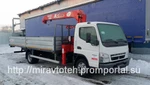 фото Кран манипулятор MITSUBISHI FUSO Canter FE85DJ