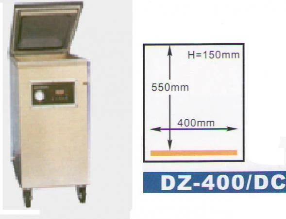 Фото Вакуумный упаковщик DZQ-400/DC корпус нерж. сталь с функцией газа