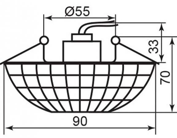 Фото Светильник встраиваемый со светодиодной подсветкой 2.5W 4000K JCD9 35 W 230V/50Hz G9 прозрачный прозрачный JD87; 27842