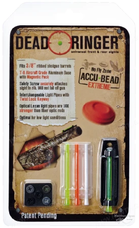 Фото Мушка оптоволоконная Dead Ringer 3/8(планка 9.5мм) Accu-Bead Extreme Single Pack