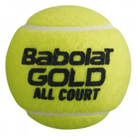 Фото Мяч теннисный Babolat Gold All Court X4 арт.502085 уп.4 шт