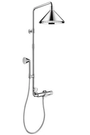 Фото Hansgrohe Axor Showerpipe Front 26020000 Душевая система с термостатом (хром)