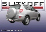 фото Slitkoff Уголки d57 черные TOYOTA RAV-4 (2010)