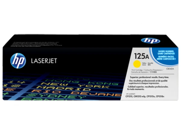 Фото Расходные материалы HP 125A Yellow Original LaserJet Toner Cartridge