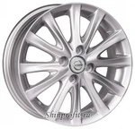 фото Replica 406 Nissan 5.5x15/4x100 D60.1 ET45 Silver