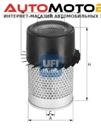 Фото Фильтр воздушный двигателя UFI 27.282.00