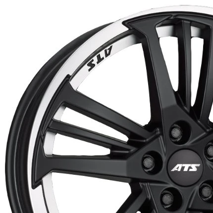 Фото ATS Prazision 9x20/5x108 D70.1 ET40 Racing Black Double lip polished Racing Black Double lip polished