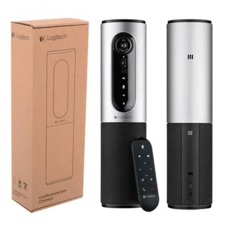 Фото Веб-камера LOGITECH ConferenceCam Connect Silver, 10 Мпикс., USB 3.0/2.0, микрофон, автофокус