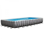 фото Каркасный бассейн Intex 26374 Rectangular Ultra Frame Pool (975х488х132см) + аксессуары