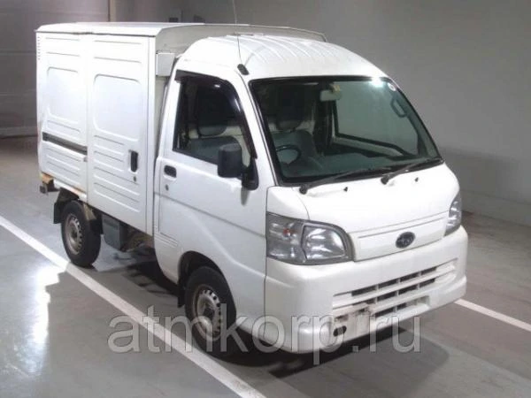 Фото Микрогрузовик SUBARU SAMBAR Truck кузов S201H фургон модификация Panel Van гв 2013 пробег 88 т.км цвет белый