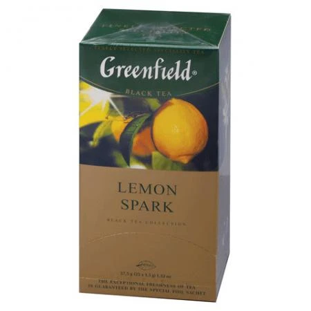 Фото Чай GREENFIELD (Гринфилд) "Lemon Spark"