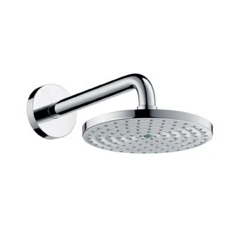 Фото Hansgrohe Raindance AIR 230 мм 27476000 Верхний душ в комплекте с кронштейном 241 мм (хром) | интернет-магазин сантехники Santehmag.ru