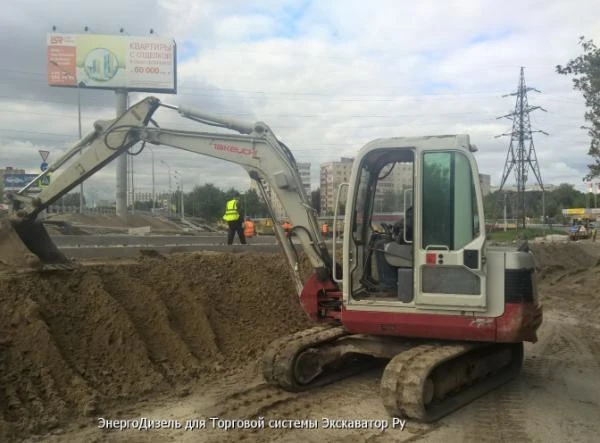 Фото Сдам в аренду мини экскаватор Тюмень 5 тонн Takeuchi TB145