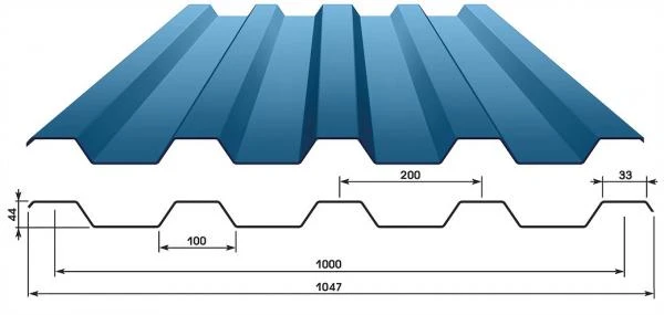 Фото Профнастил С-44