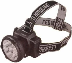 Фото Фонарь Ultraflash налобный 5365 (аккум 220В, черный, 5 LED, 2 реж, пласт, бокс)