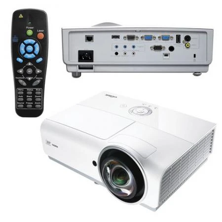 Фото Проектор мультимедийный VIVITEK DX881ST, DLP, 1024x768, 3300 Лм, 15000:1, 3D, VGA, HDMI, короткофокусный