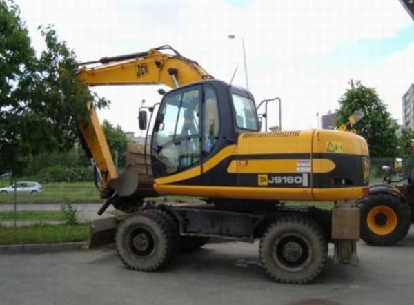 Фото Аренда экскаватора в Киеве JCB JS 160W