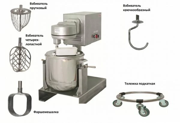 Фото Универсальная кухонная машина УКМ-14 (МВ-25). Взбивалка МВ-25 для столовой, кафе.