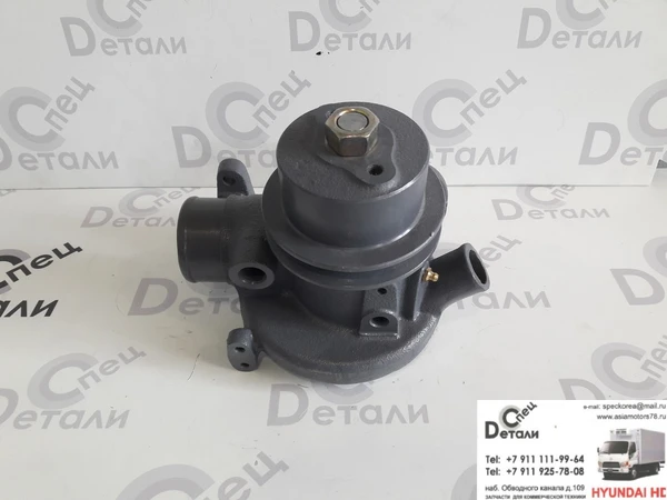 Фото помпа двигателя экскаватор Hyundai Robex D6AC D6AB