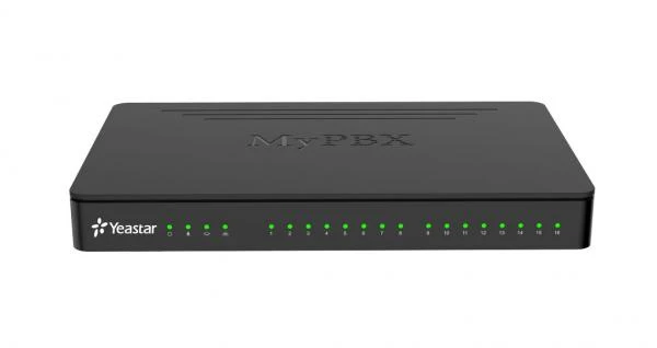 Фото YEASTAR MyPBX Standard IP-АТС, 16*RJ11, поддержка FXO, FXS, GSM, BRI, UMTS