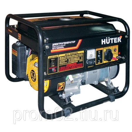 Фото Бензогенератор Huter DY3000L (2,5кВт/230В)