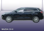 фото Slitkoff Защита порогов d76 труба Mazda CX 9 2007