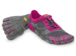 фото VIBRAM Мокасины FIVEFINGERS KSO EVO W (41, 1404 Серый/Розовый, ,)