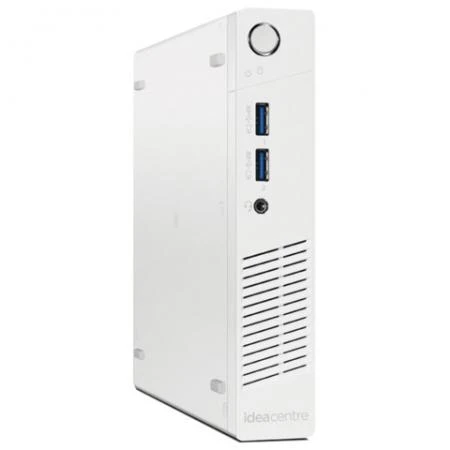 Фото Системный блок LENOVO 200-01IBW Slim, INTEL Celeron 3205U, 1,5 ГГц, 4 Гб, 1 Тб, Wi-Fi, Windows 10, белый