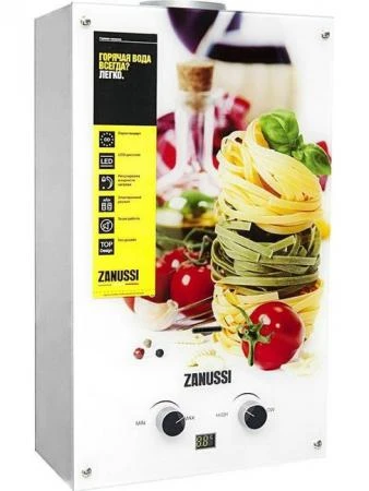 Фото Газовые колонки PRORAB Газовая колонка Zanussi GWH 10 Fonte Glass La Spezia