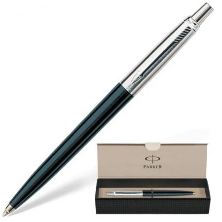 Фото Ручка шариковая PARKER "Jotter Special Black", корпус черный, хромированные детали, S0705660